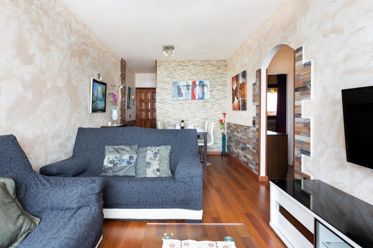 Apartamento En Primera Linea De Playa Con Aire Acondicionado Arona  Exteriör bild
