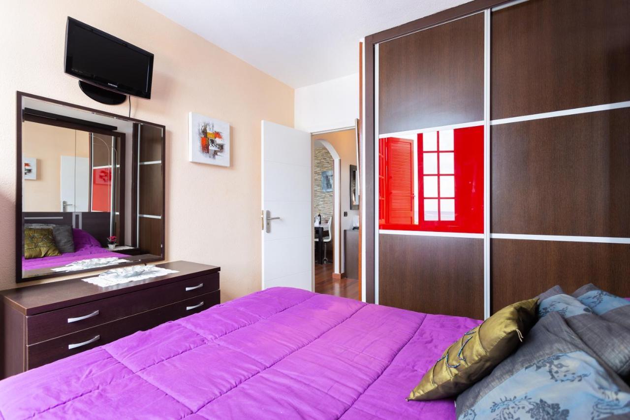 Apartamento En Primera Linea De Playa Con Aire Acondicionado Arona  Exteriör bild