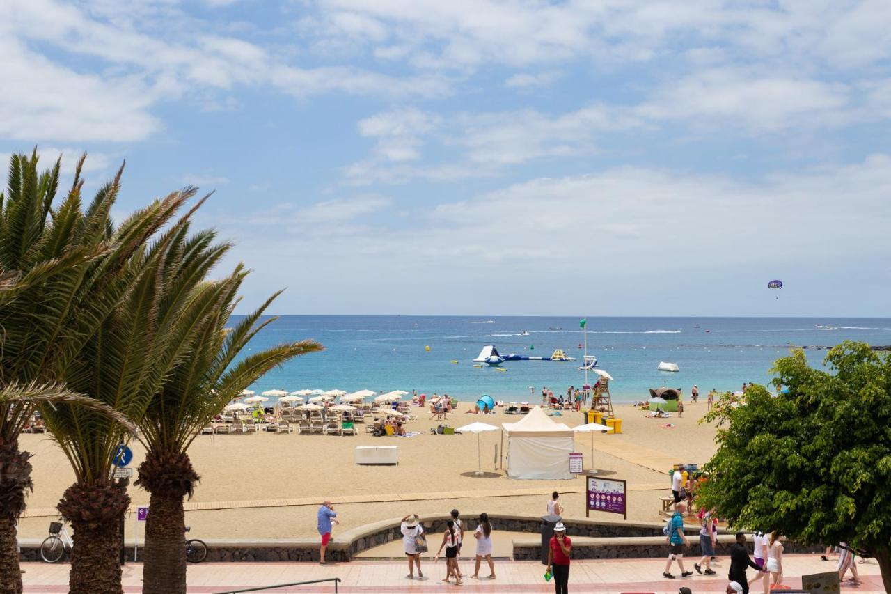Apartamento En Primera Linea De Playa Con Aire Acondicionado Arona  Exteriör bild